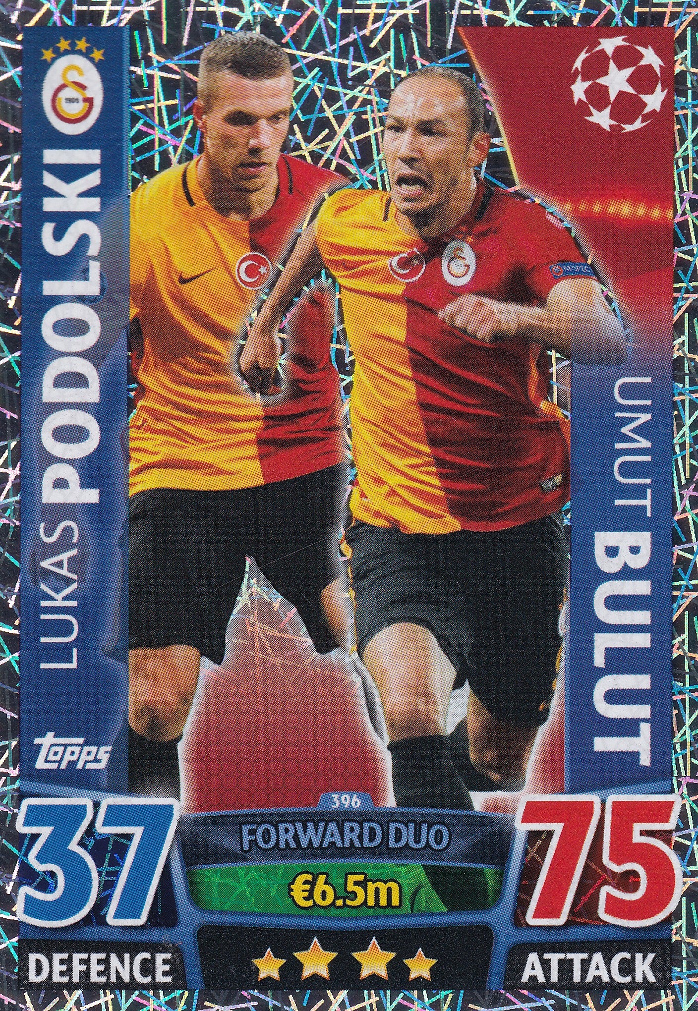 396. LUKAS PODOLSKI - UMUT BULUT - GALATASARAY - FORWARD DUO
