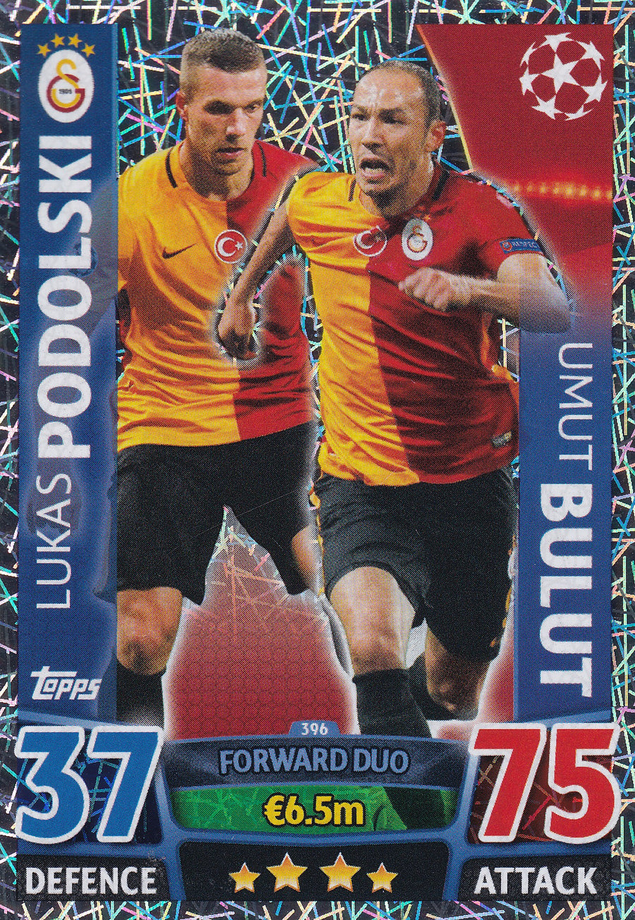 396. LUKAS PODOLSKI - UMUT BULUT - GALATASARAY - FORWARD DUO