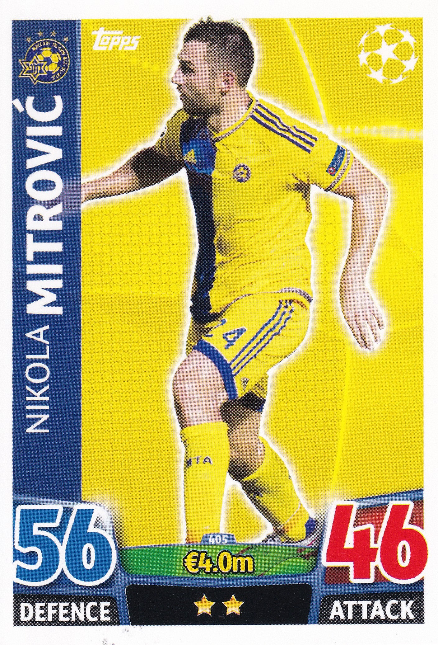 405. NIKOLA MITROVIC - MACABI TEL-AVIV