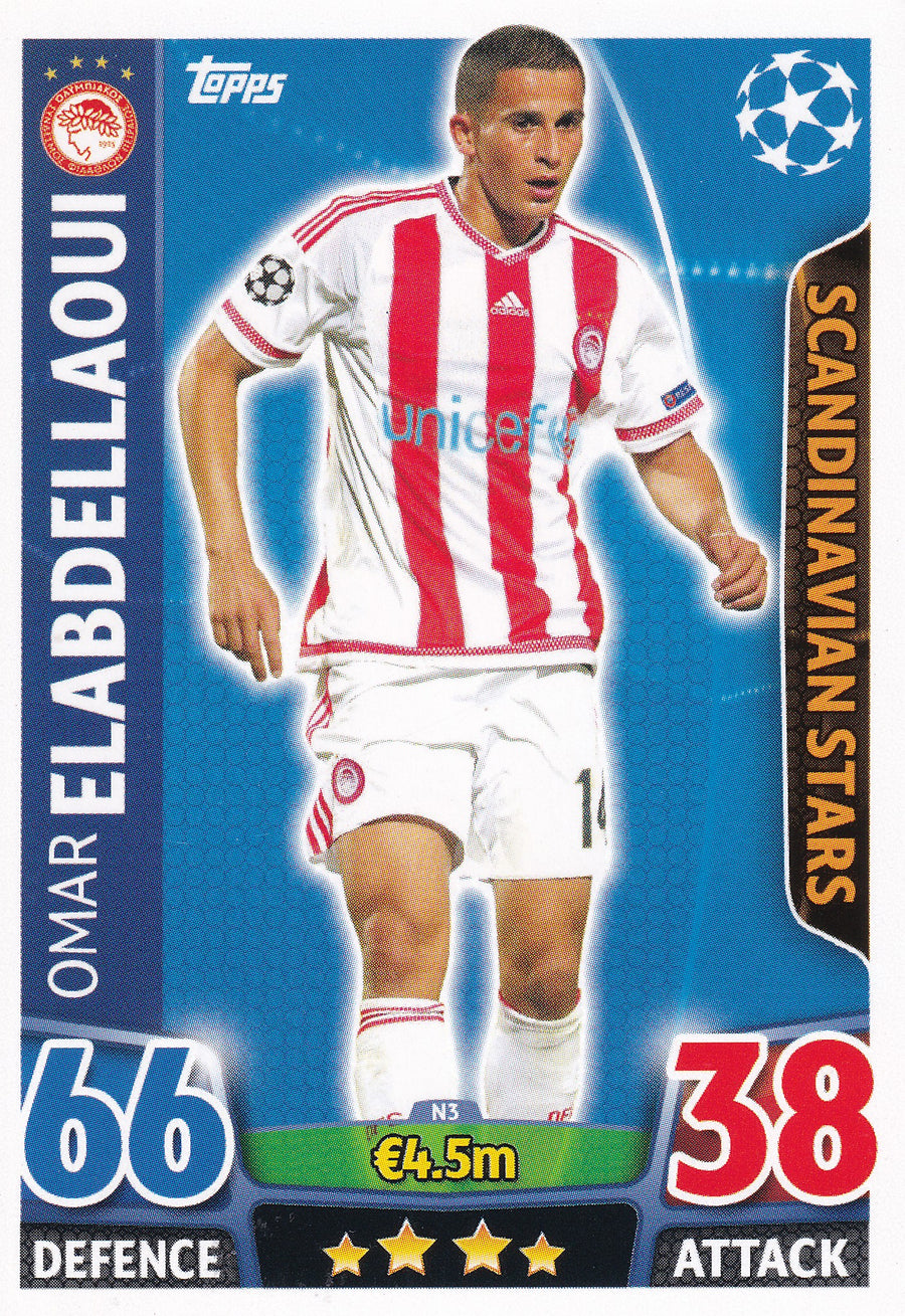 N-03. OMAR ELABDELLAOUI - OLYMPIACOS - SCANDINAVIAN STARS