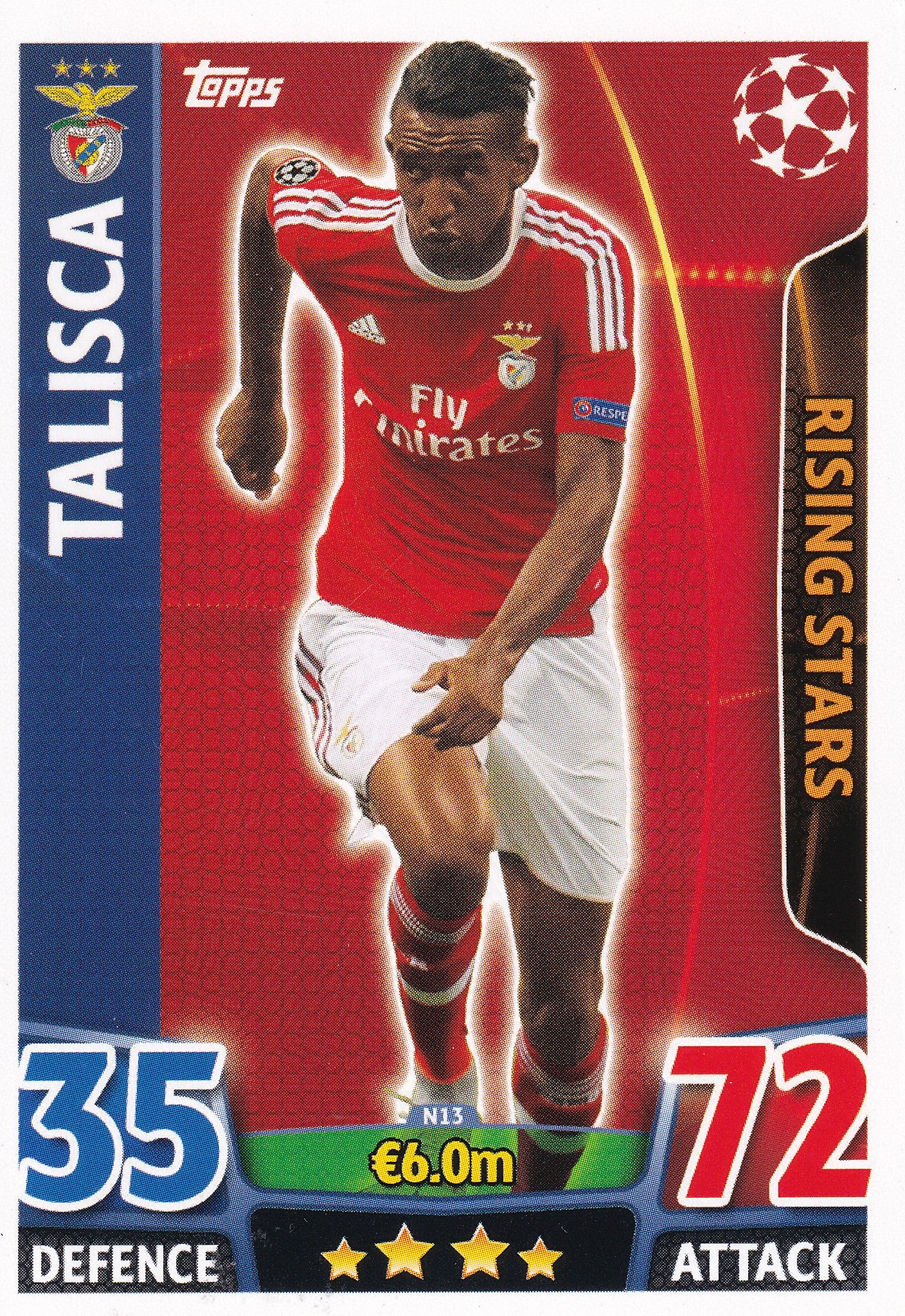 N-13. TALISCA - SL BENFICA - RISING STARS