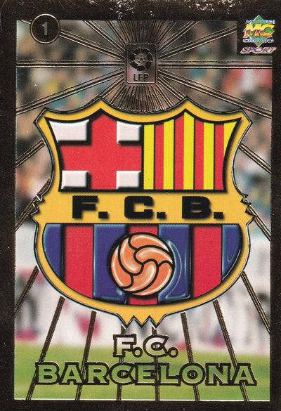 001. F.C. BARCELONA - GOLD BADGE