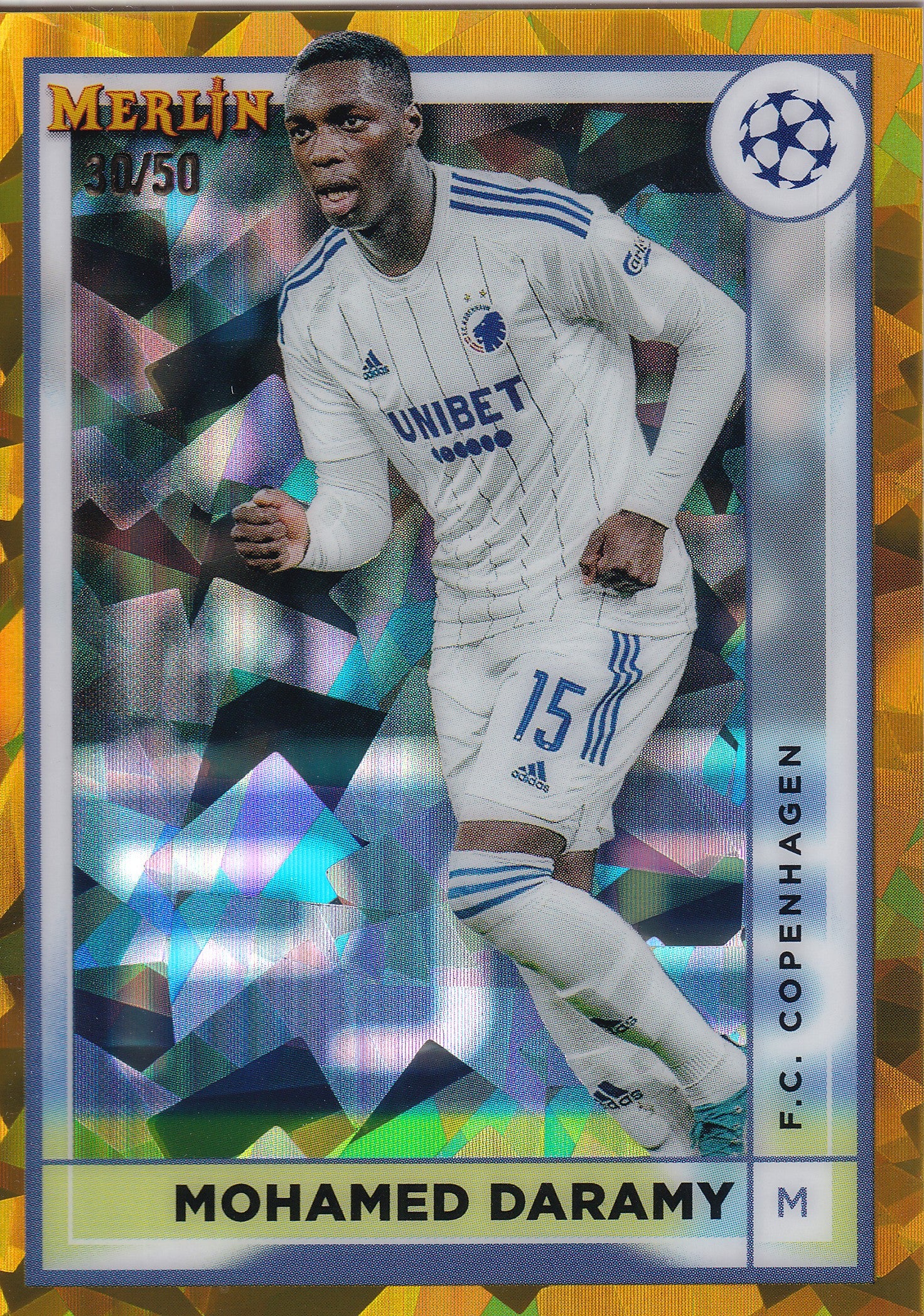 062. MOHAMED DARAMY - F.C. COPENHAGEN - GOLD /50
