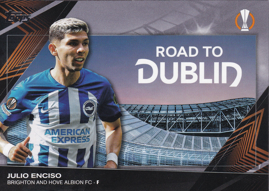RF-06. JULIO ENCISO - BRIGHTON & HOVE ALBION - ROAD TO DULBIN