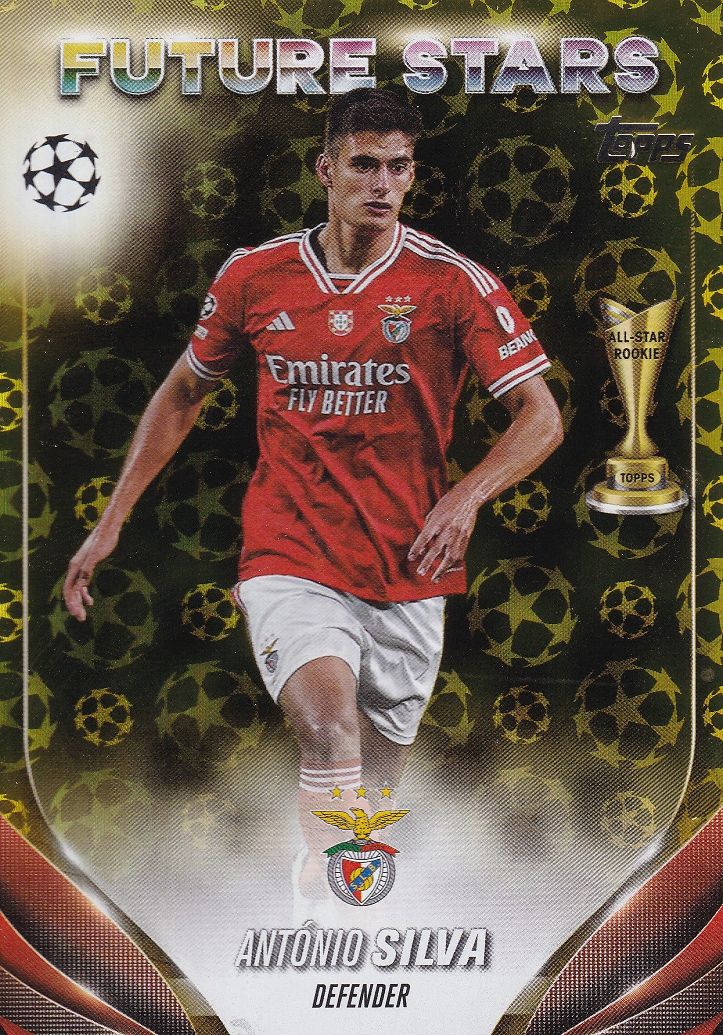 123. ANTONIO SILVA - SL BENFICA - ALL-STAR ROOKIE - FUTURE STARS - GOLD