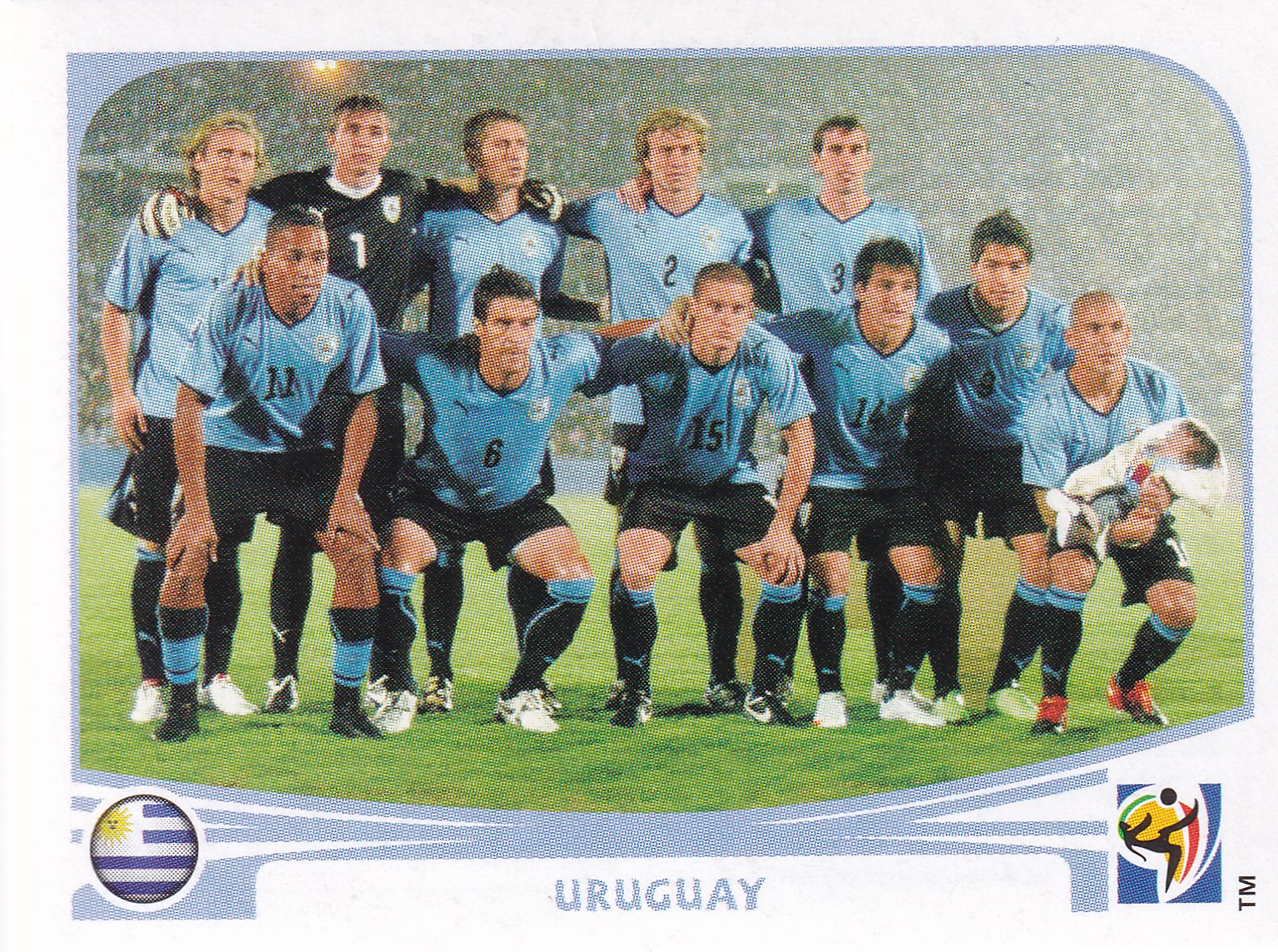 068. URUGUAY - TEAM PHOTO