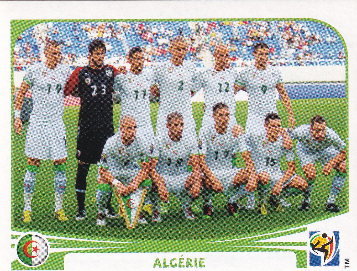 220. ALGERIE - TEAM PHOTO
