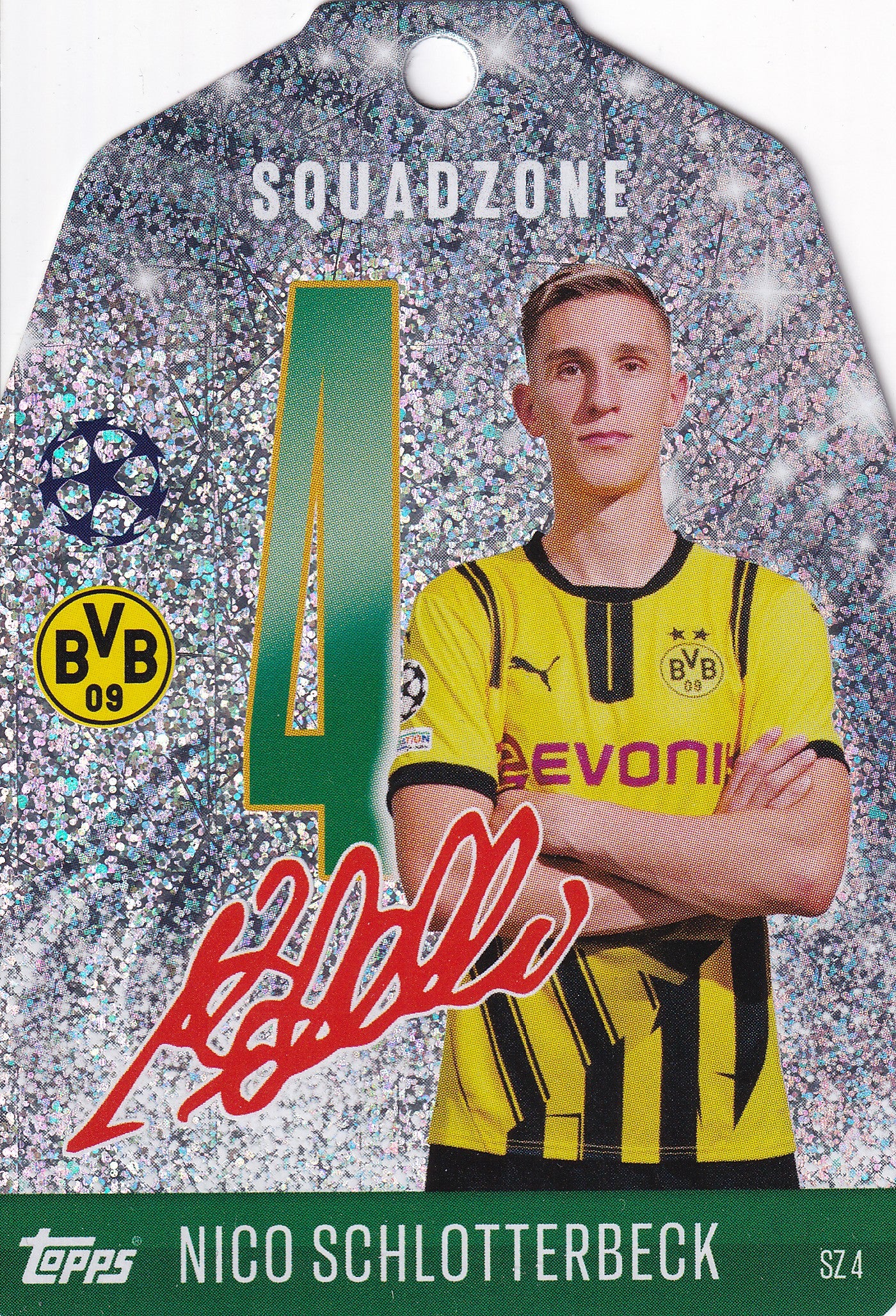 SZ-04. NICO SCHLOTTERBECK - BORUSSIA DORTMUND - SQUADZONE