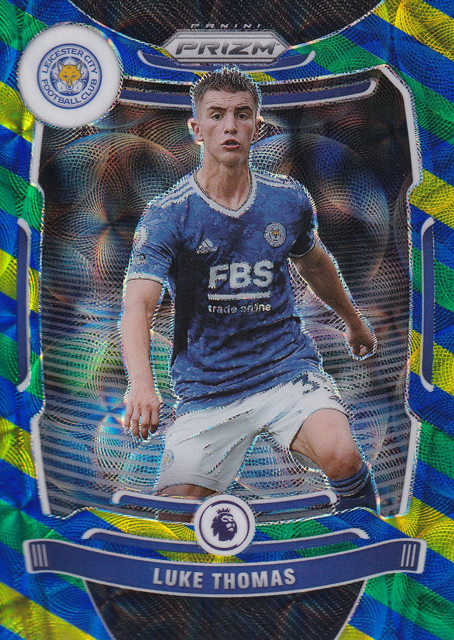 021. LUKE THOMAS - LEICESTER CITY - BLUE/GREEN/YELLOW