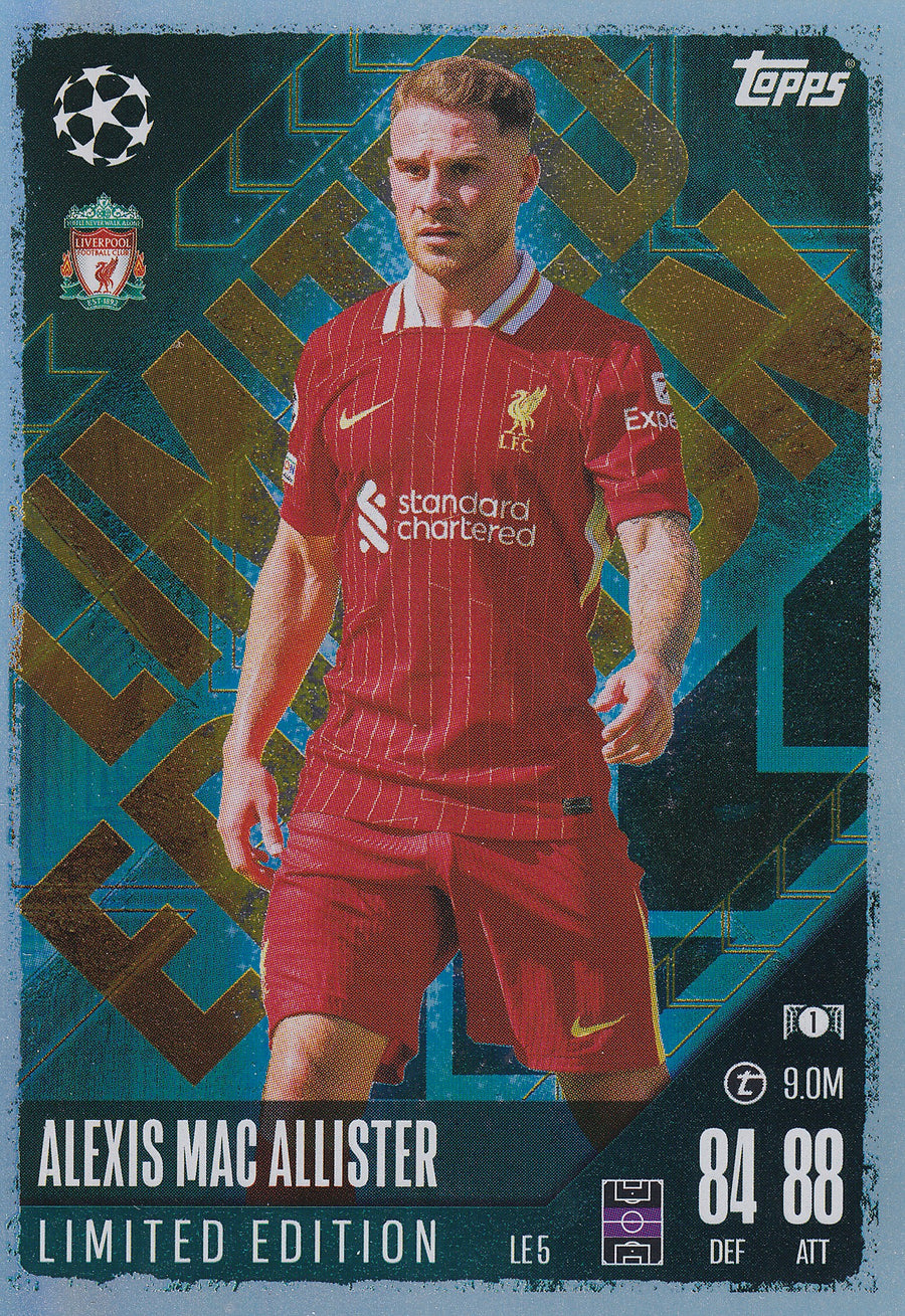 LE-05. ALEXIS MAC ALLISTER - LIVERPOOL - LIMITED EDITION