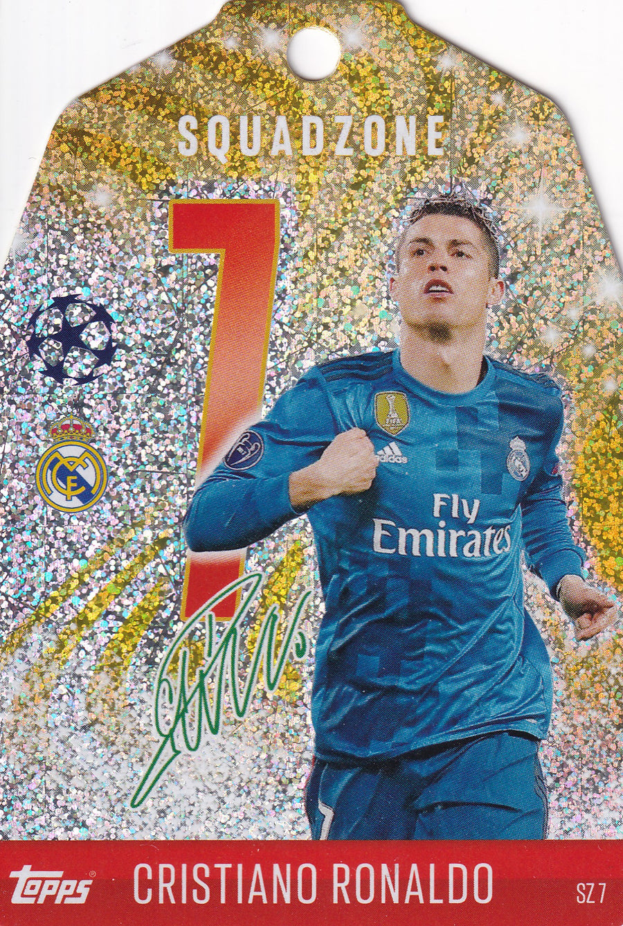 SZ-07. CRISTIANO RONALDO - REAL MADRID - SQUADZONE