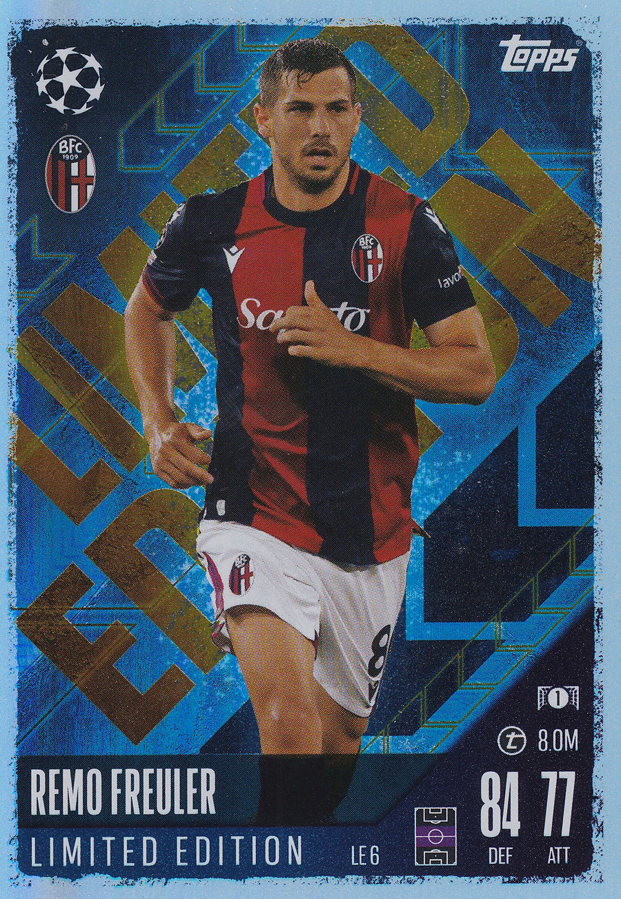 LE-06. REMO FREULER - BOLOGNA FC 1909 - LIMITED EDITION