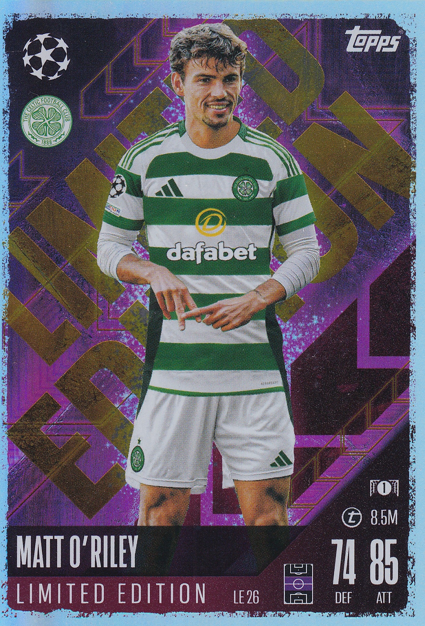 LE-26. MATT O'RILEY - CELTIC - LIMITED EDITION