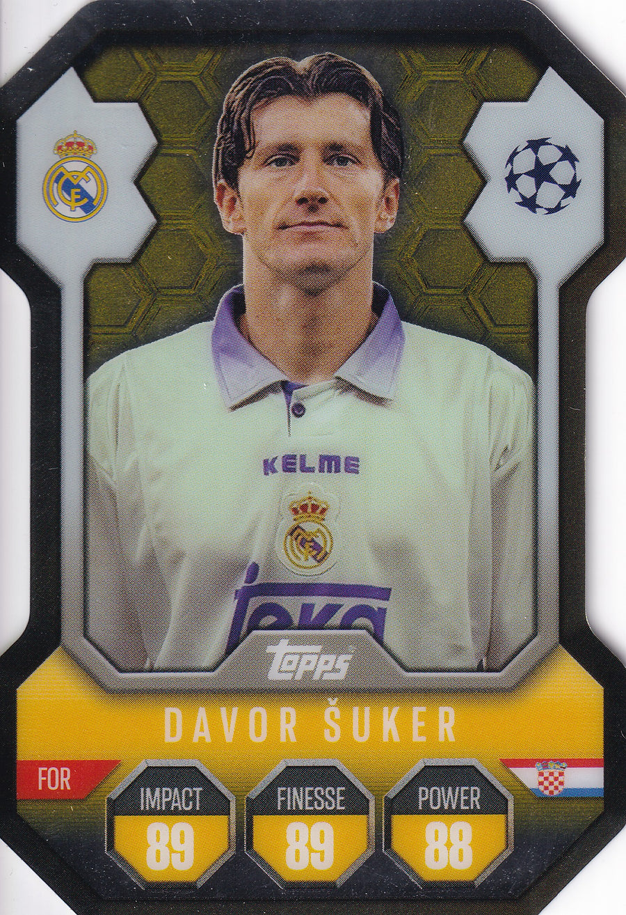 SH-07. DAVOR SUKER - REAL MADRID - PRO ELITE SHIELD