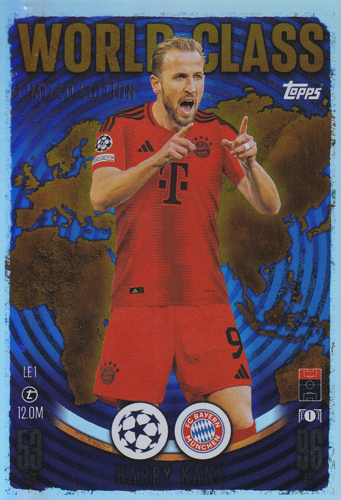 LE-01. HARRY KANE - FC BAYERN MUNCHEN - LIMITED EDITION