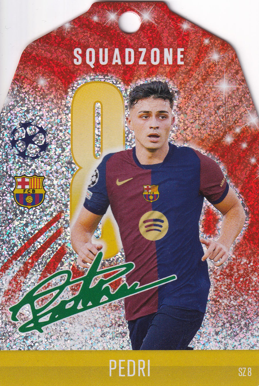SZ-08. PEDRI - FC BARCELONA - SQUADZONE