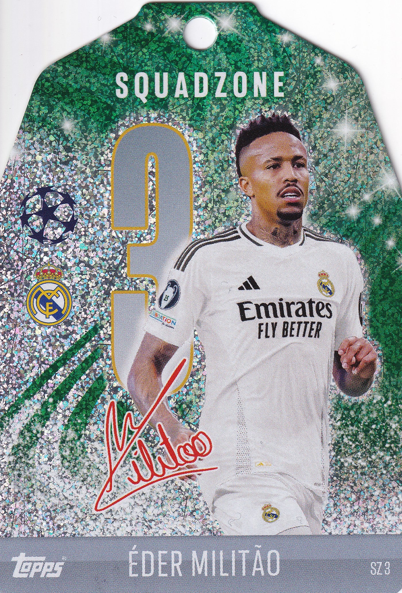 SZ-03. EDER MILITAO - REAL MADRID - SQUADZONE