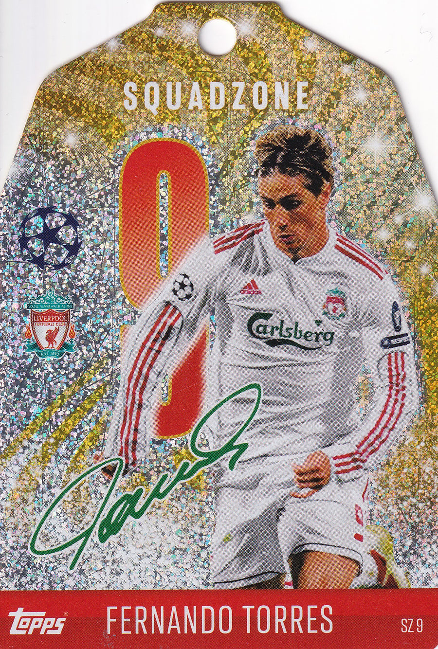 SZ-09. FERNANDO TORRES - LIVERPOOL - SQUADZONE
