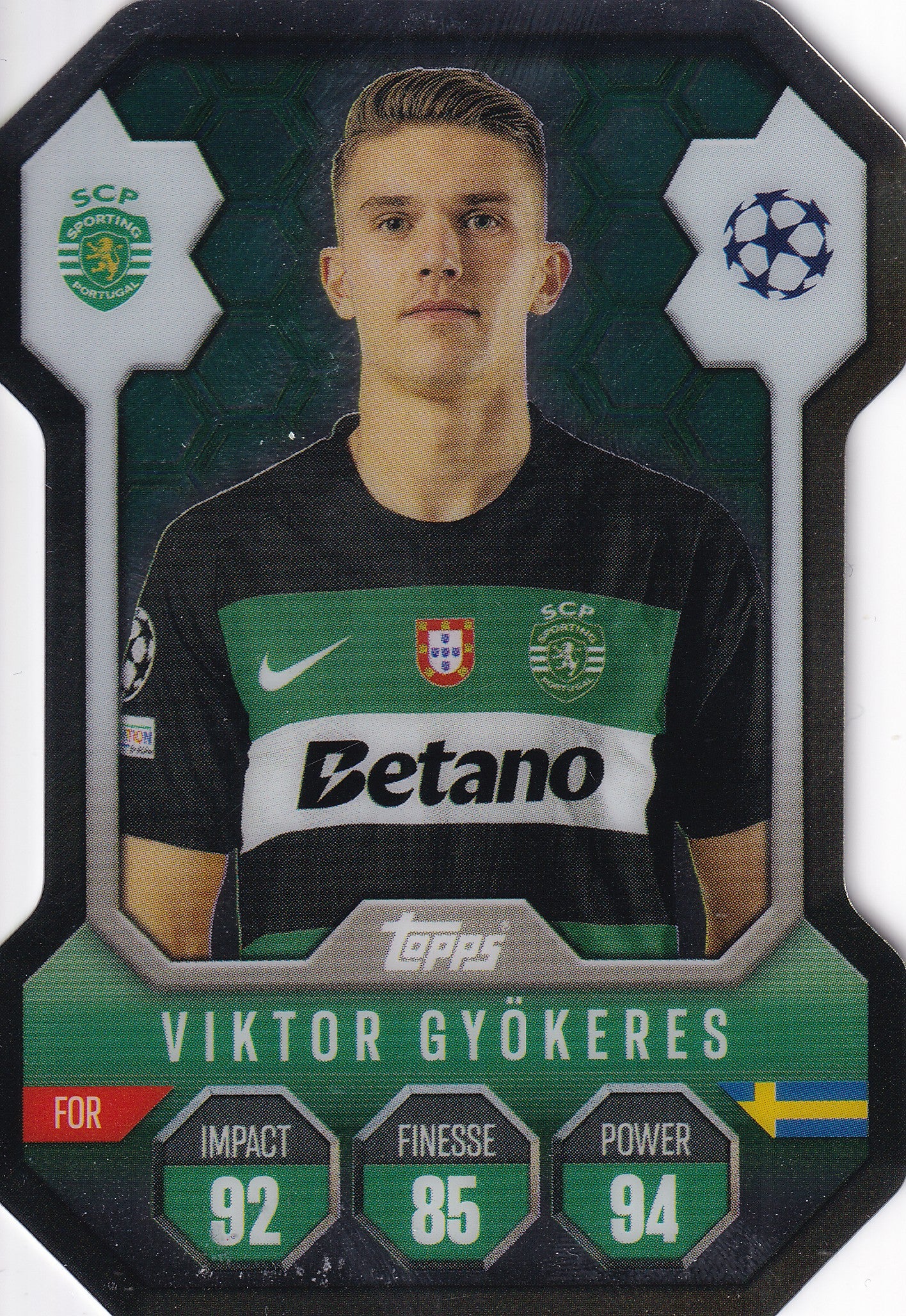 SH-08. VIKTOR GYÖKERES - SPORTING CLUBE DE PORTUGAL - PRO ELITE SHIELD