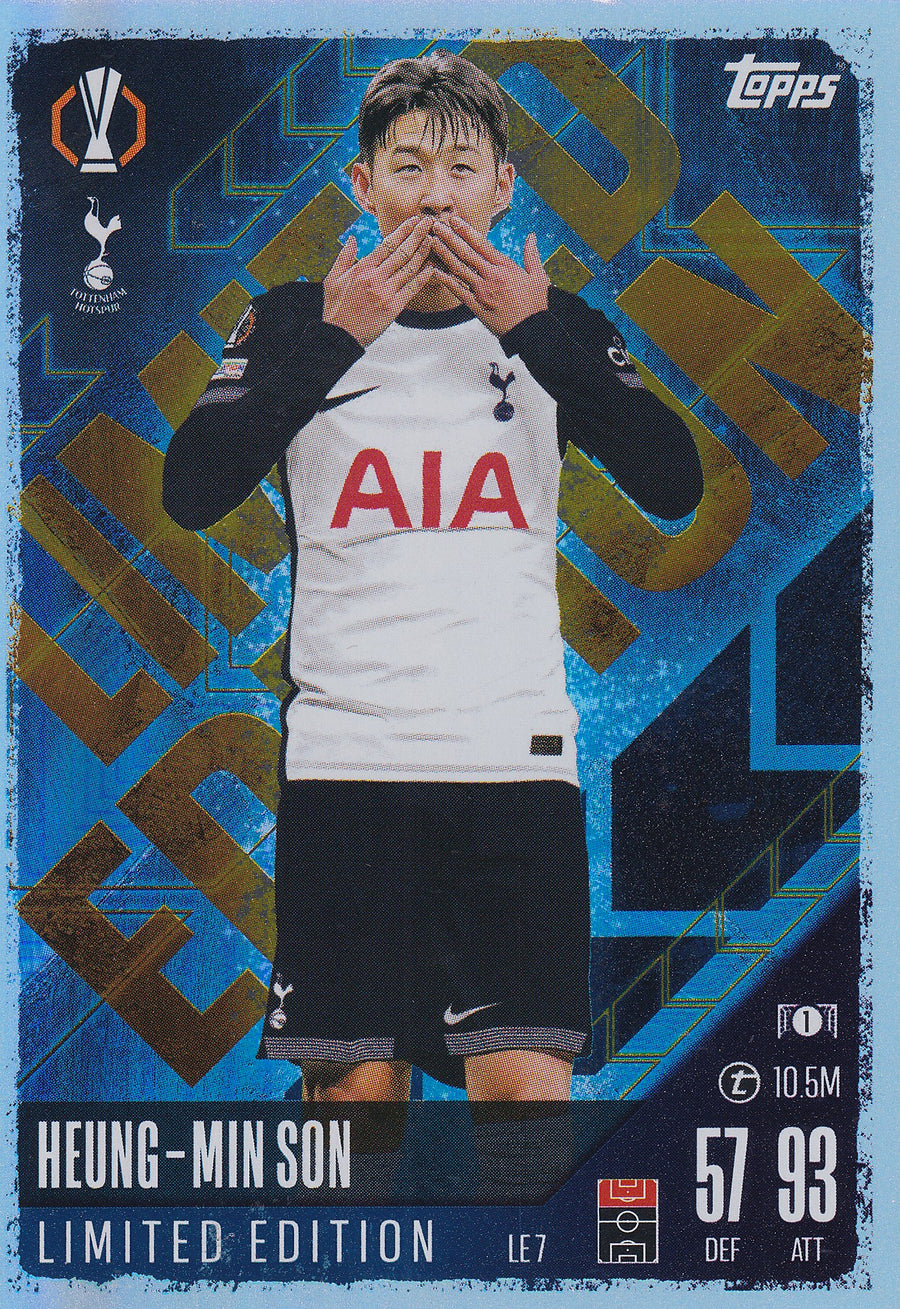 LE-07. HEUNG-MIN SON - TOTTENHAM HOTSPUR - LIMITED EDITION