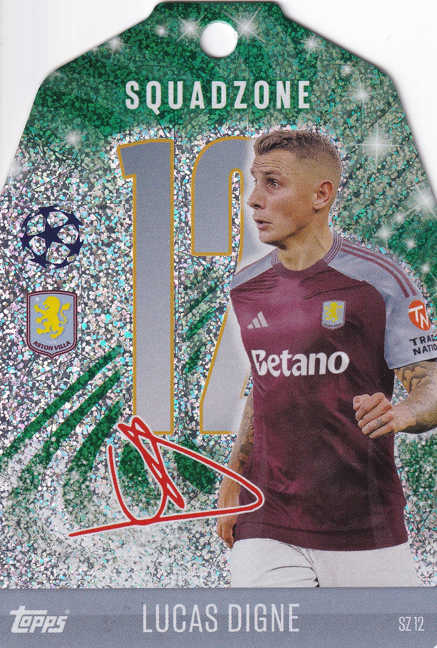SZ-12. LUCAS DIGNE - ASTON VILLA - SQUADZONE