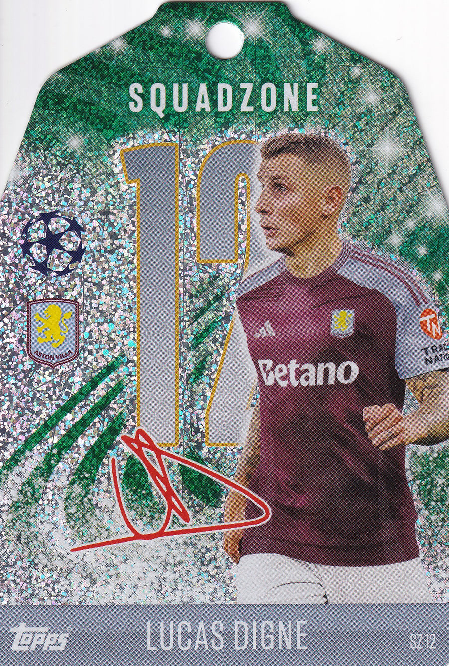 SZ-12. LUCAS DIGNE - ASTON VILLA - SQUADZONE