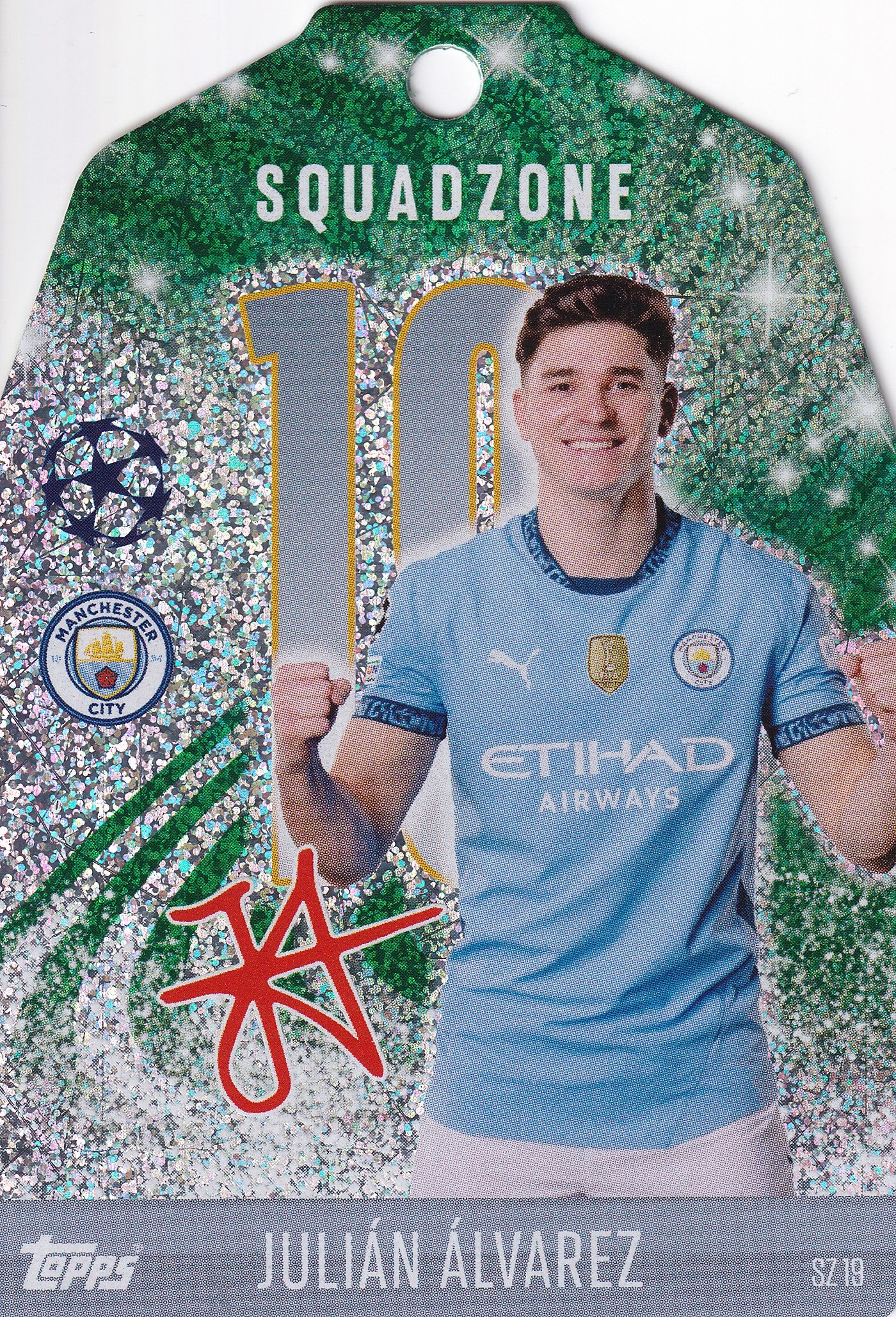 SZ-19. JULIAN ALVAREZ - MANCHESTER CITY - SQUADZONE