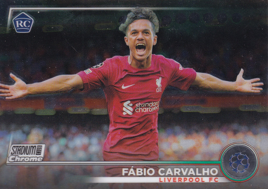 028. FABIO CARVALHO - LIVERPOOL FC - ROOKIE CARD