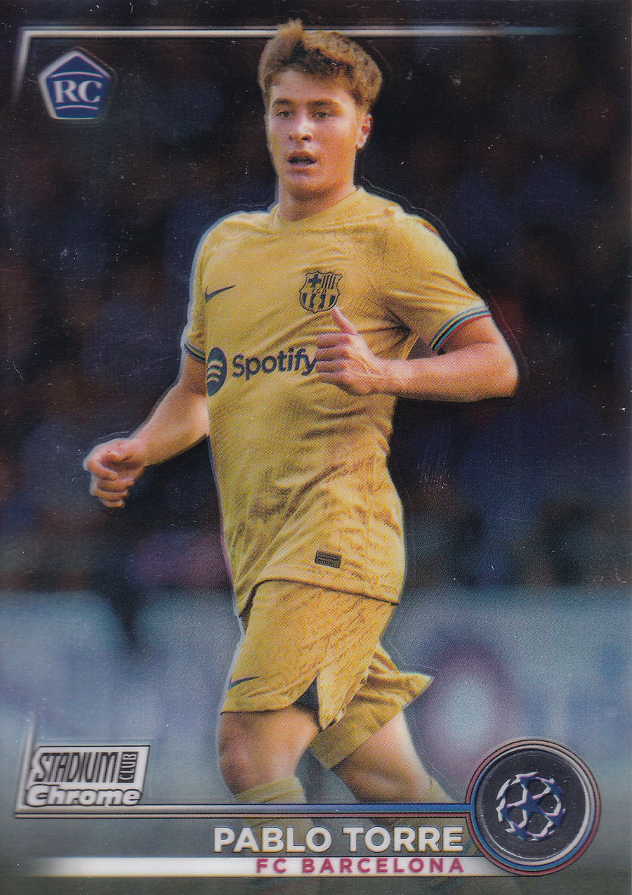032. PABLO TORRE - FC BARCELONA - ROOKIE CARD