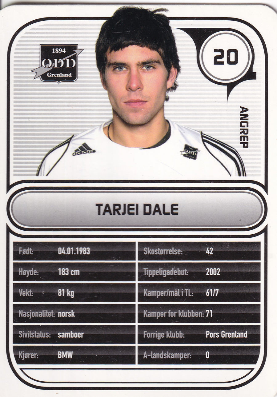 ODD 020. TARJEI DALE