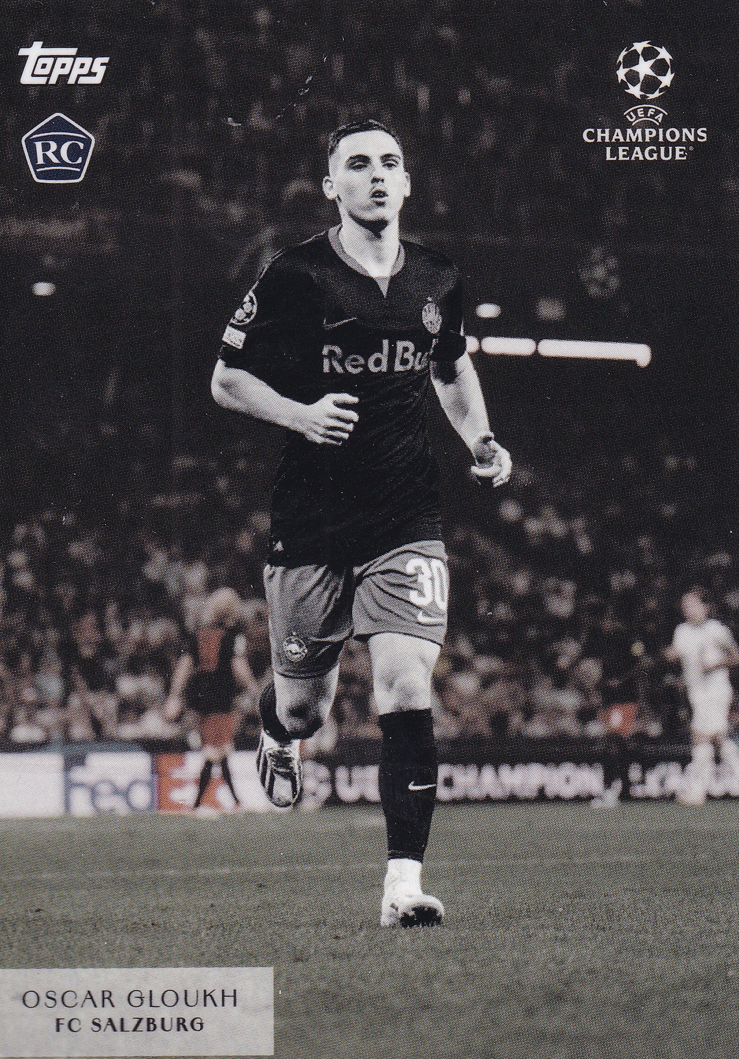 FC SALZBURG - OSCAR GLOUKH - ROOKIE CARD