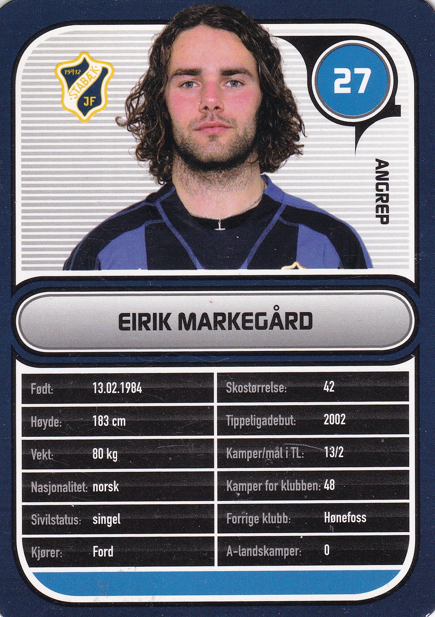 STABÆK 027. EIRIK MARKEGÅRD