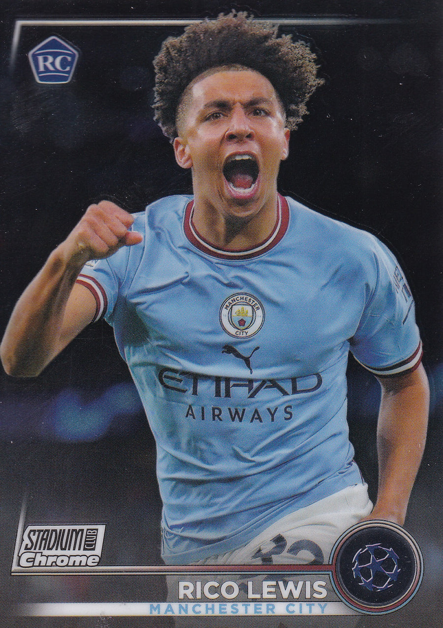 060. RICO LEWIS - MANCHESTER CITY - ROOKIE CARD