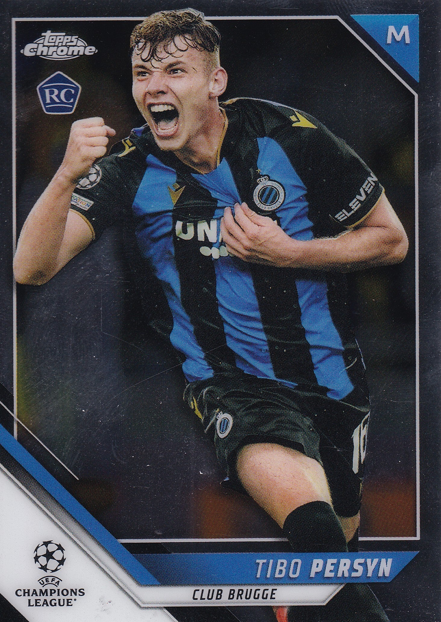 040. TIBO PERSYN - CLUB BRUGGE - ROOKIE CARD
