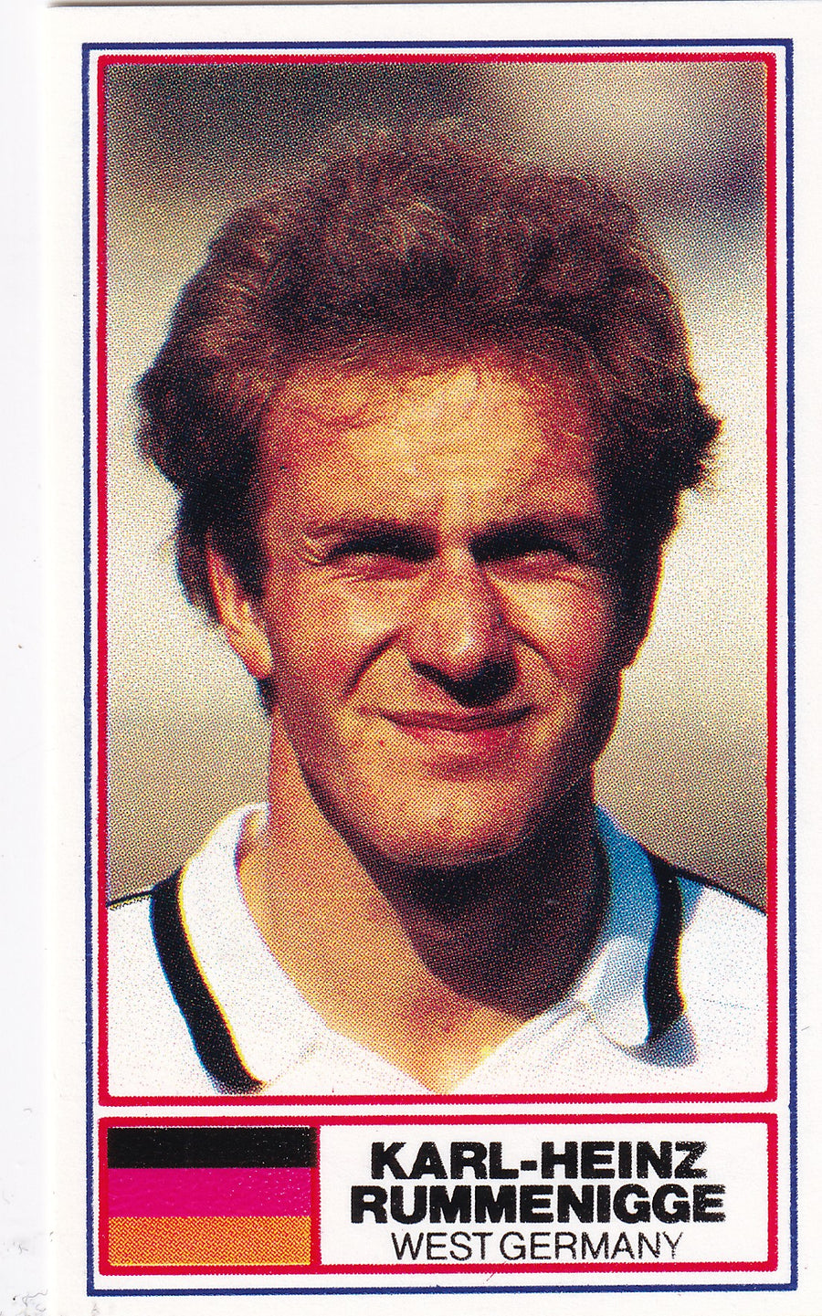 WEST GERMANY - KARL-HAINZ RUMMENIGGE