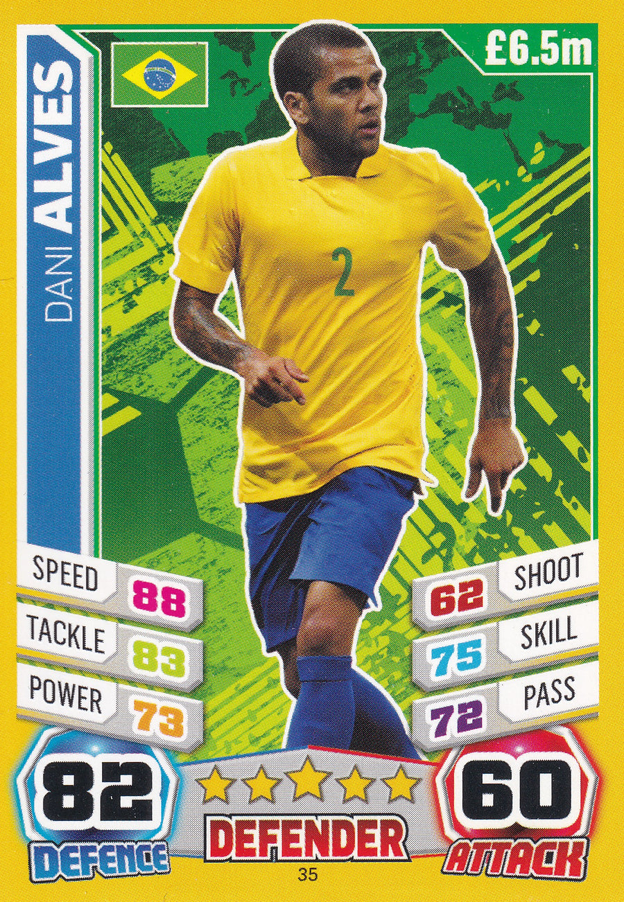 035. DANI ALVES - BRAZIL