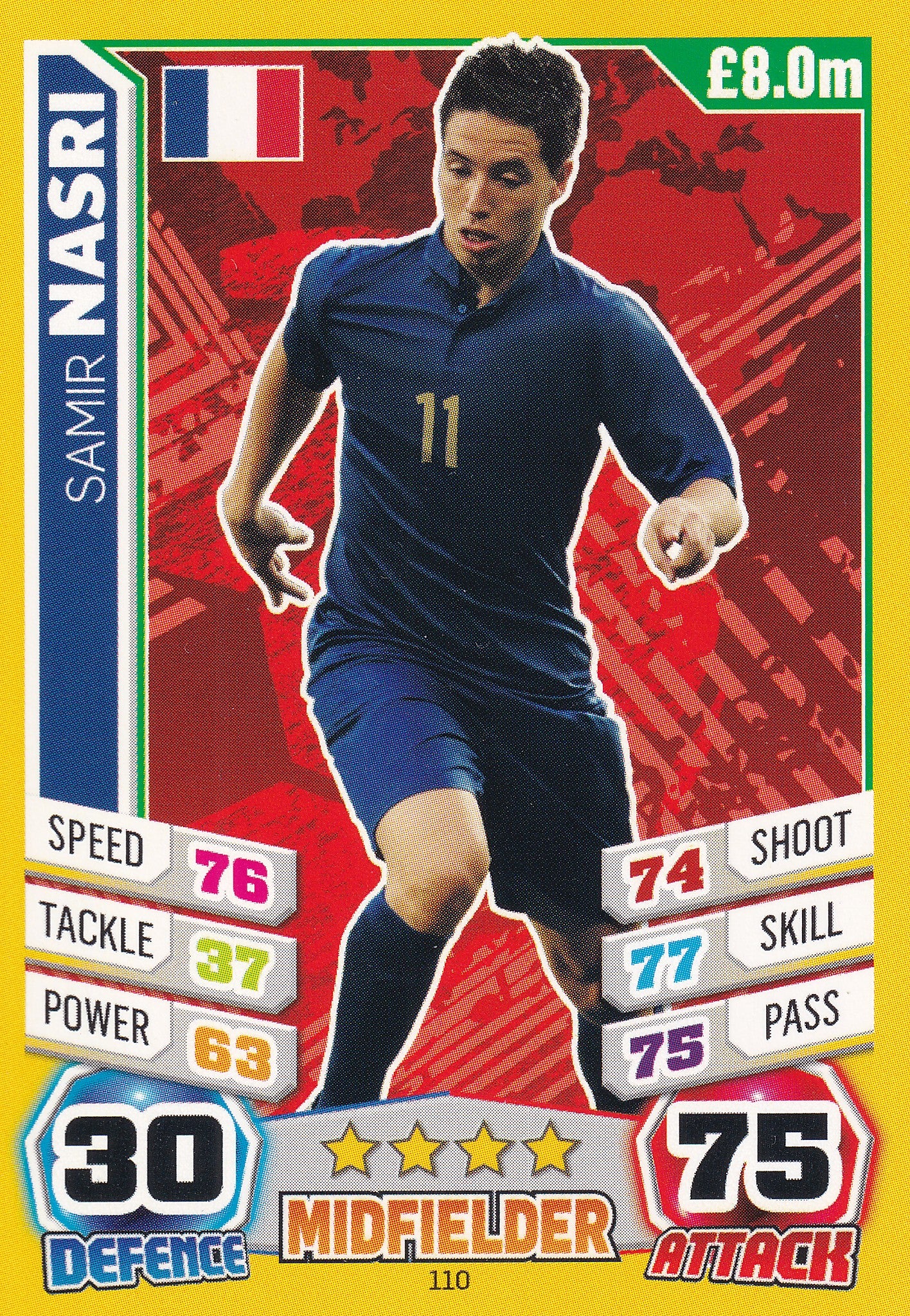 110. SAMI NASRI - FRANCE