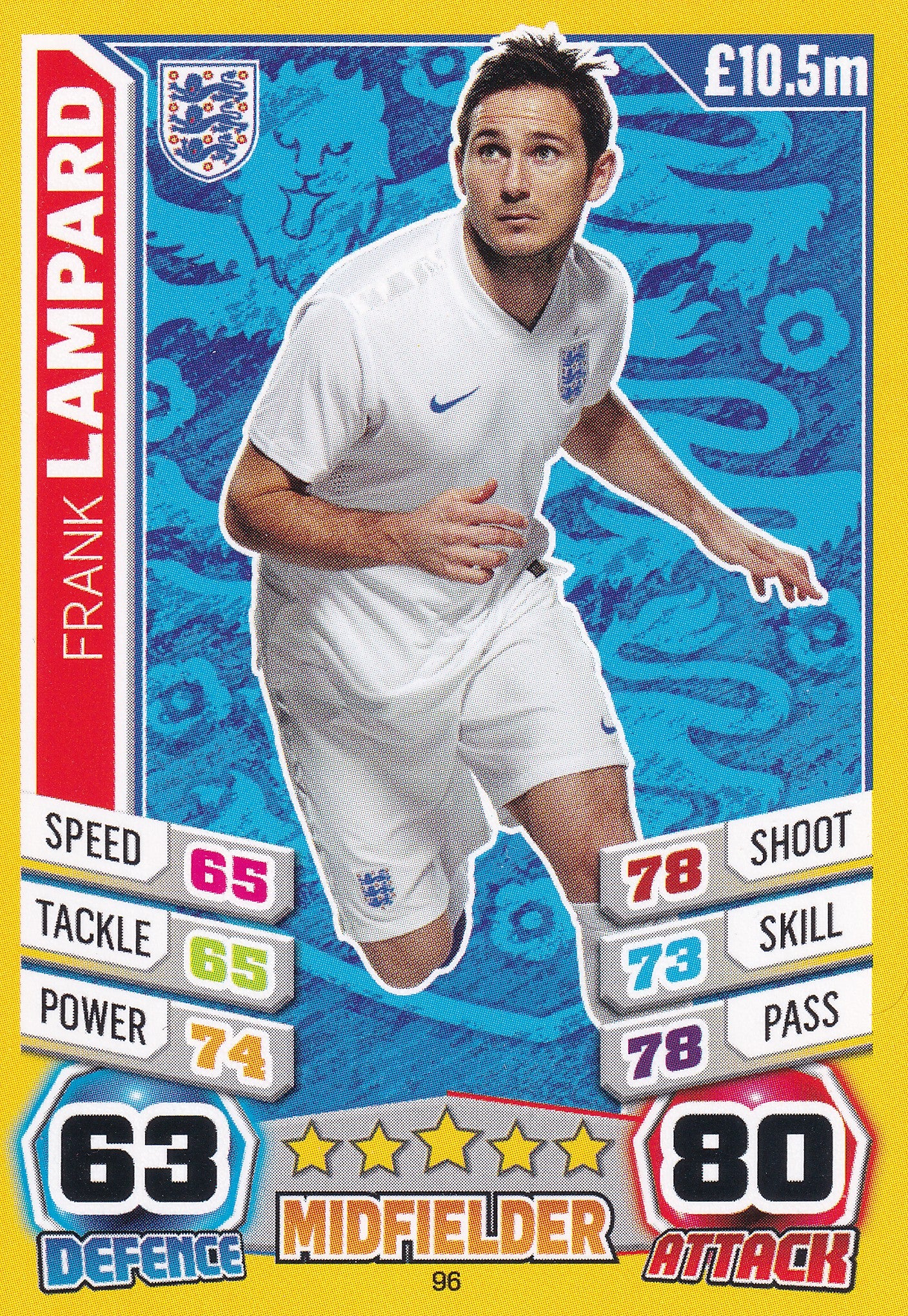 096. FRANK LAMPARD - ENGLAND