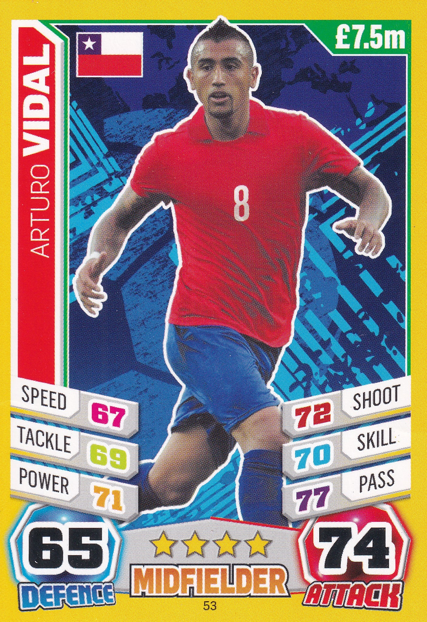 053. ARTURO VIDAL - CHILE