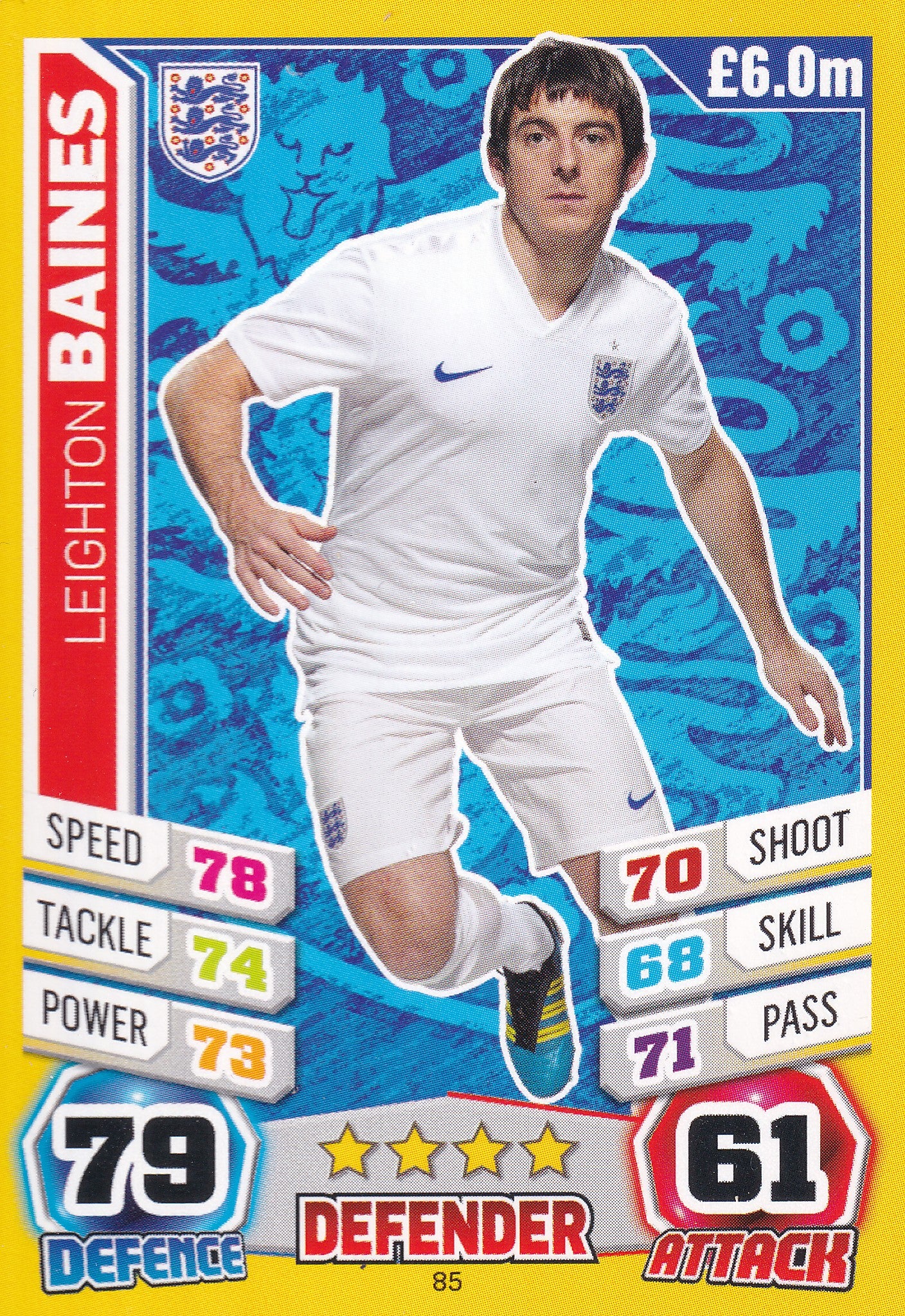 085. LEIGHTON BAINES - ENGLAND