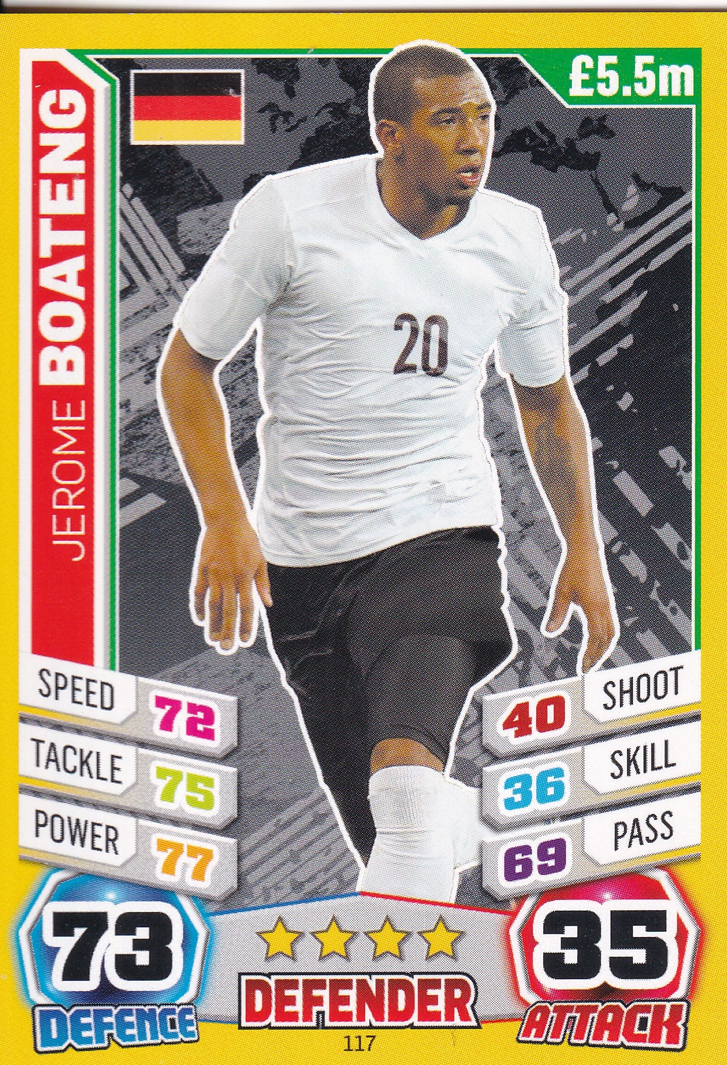 117. JEROME BOATENG - GERMANY
