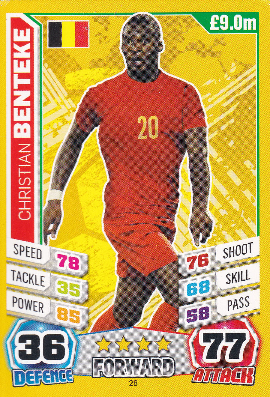 028. CHRISTIAN BENTEKE - BELGIUM