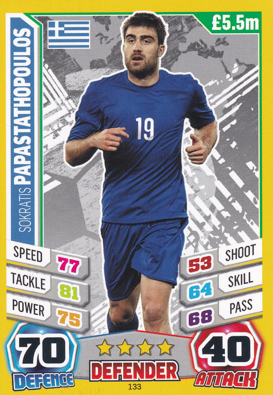 133. SOKRATIS PAPASTATHOPOULOS - GREECE