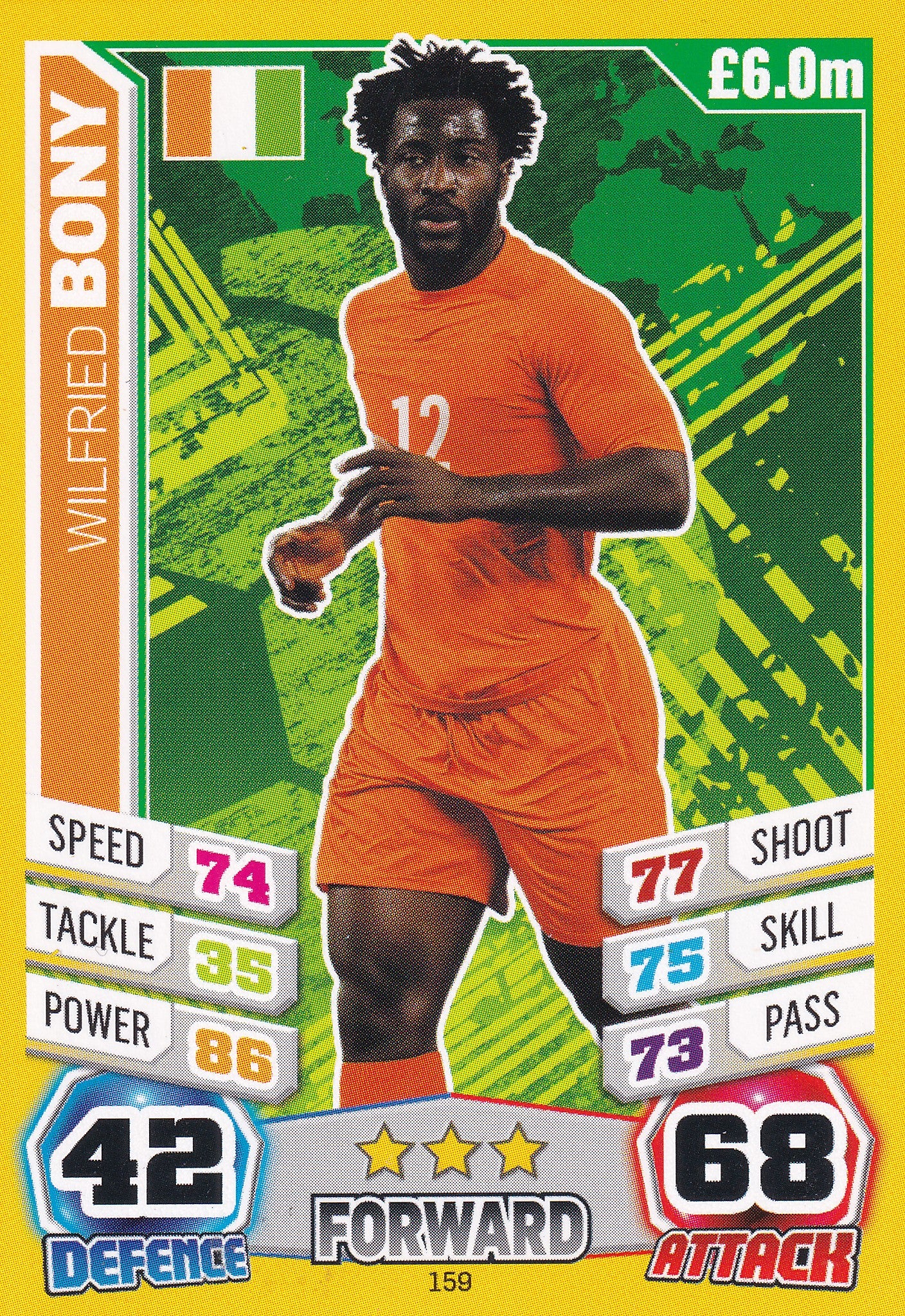 159. WILFRIED BONY - IVORY COAST