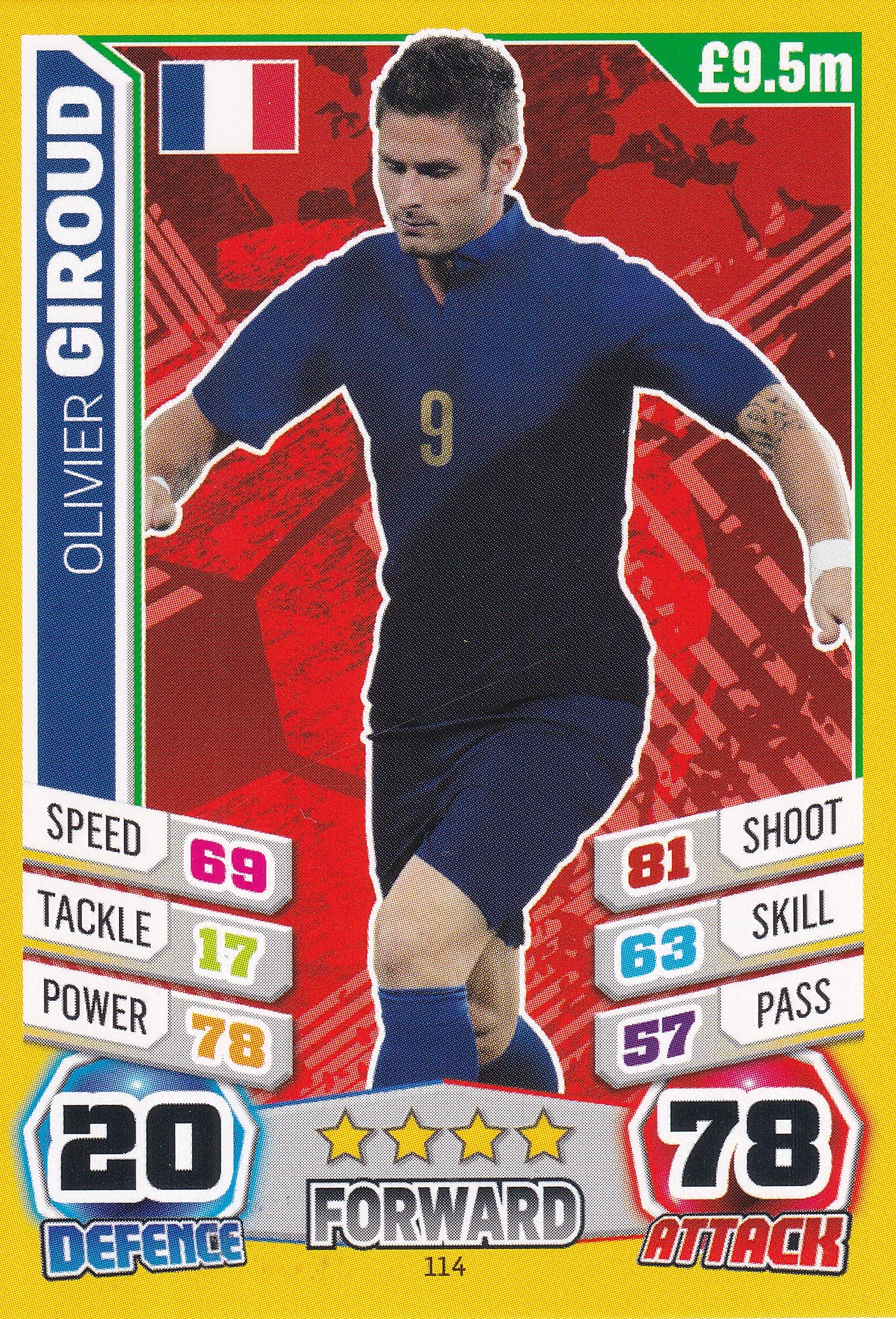 114. OLIVIER GIROUD - FRANCE