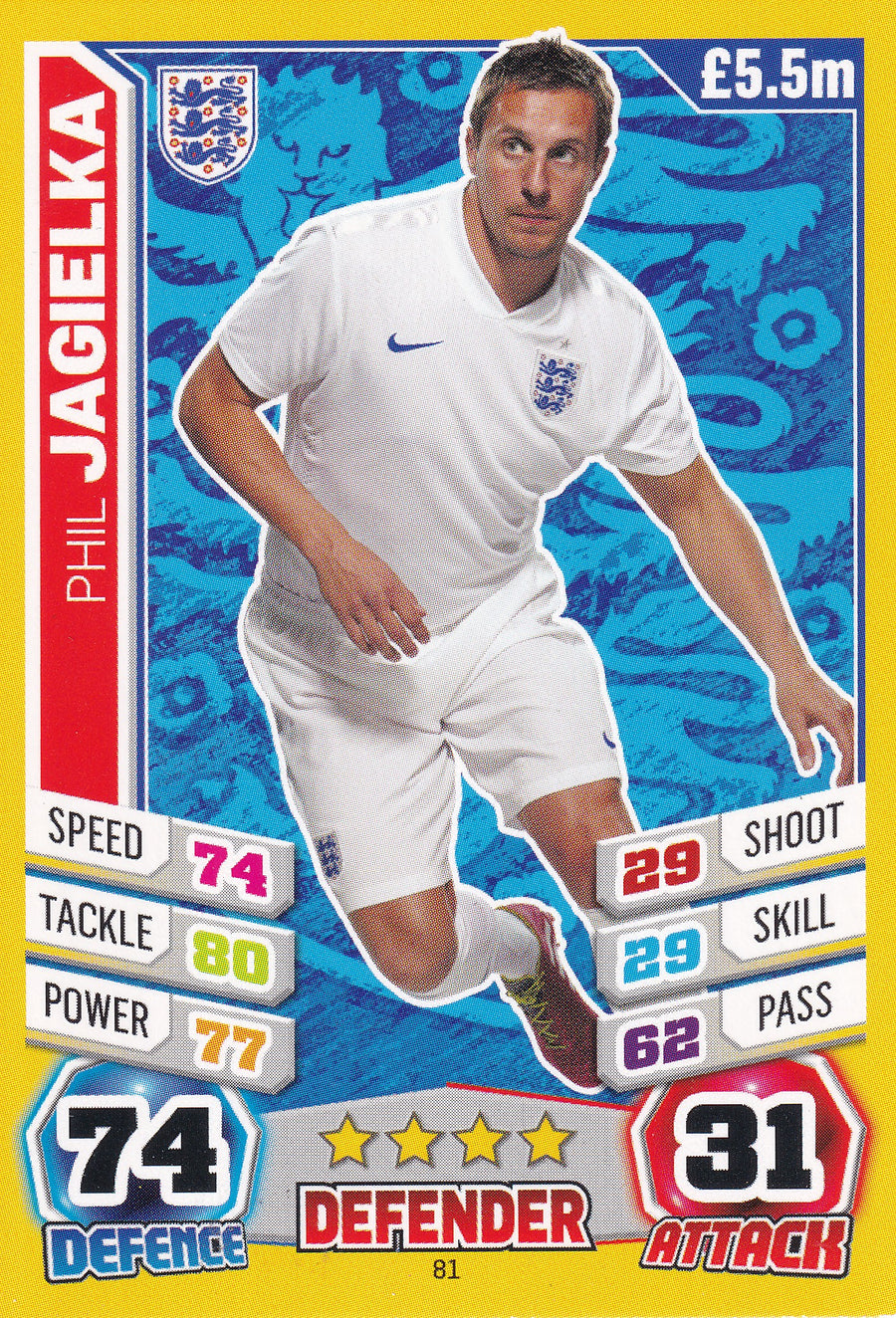 081. PHIL JAGIELKA - ENGLAND