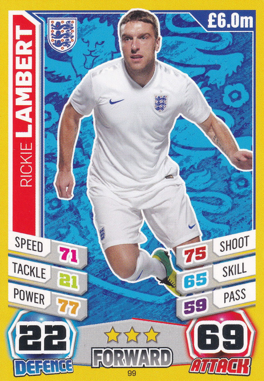 099. RICKIE LAMBERT - ENGLAND