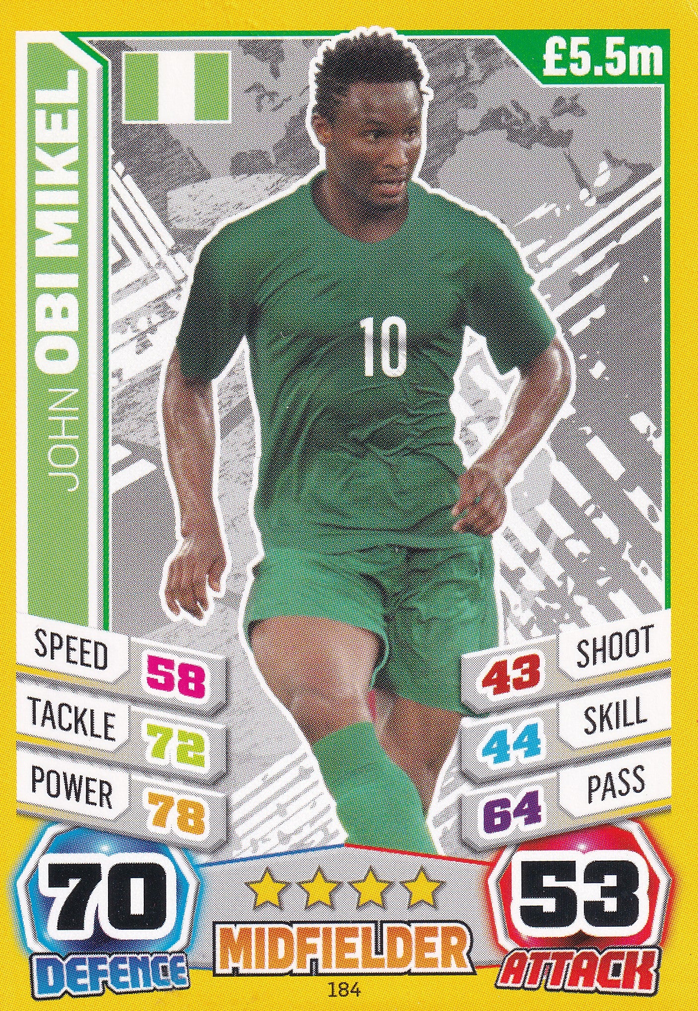 184. JOHN OBI MIKEL - NIGERIA