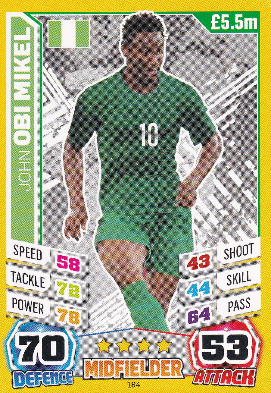 184. JOHN OBI MIKEL - NIGERIA