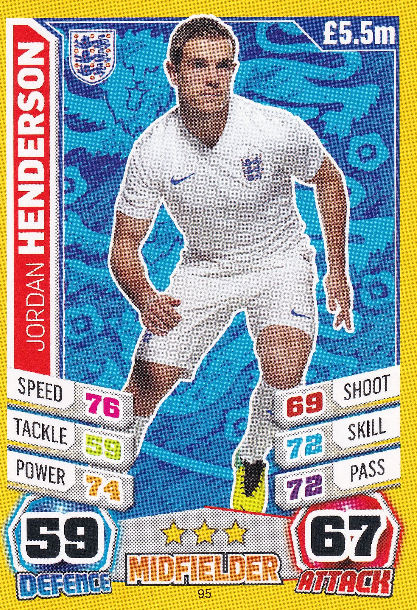 095. JORDAN HENDERSON - ENGLAND